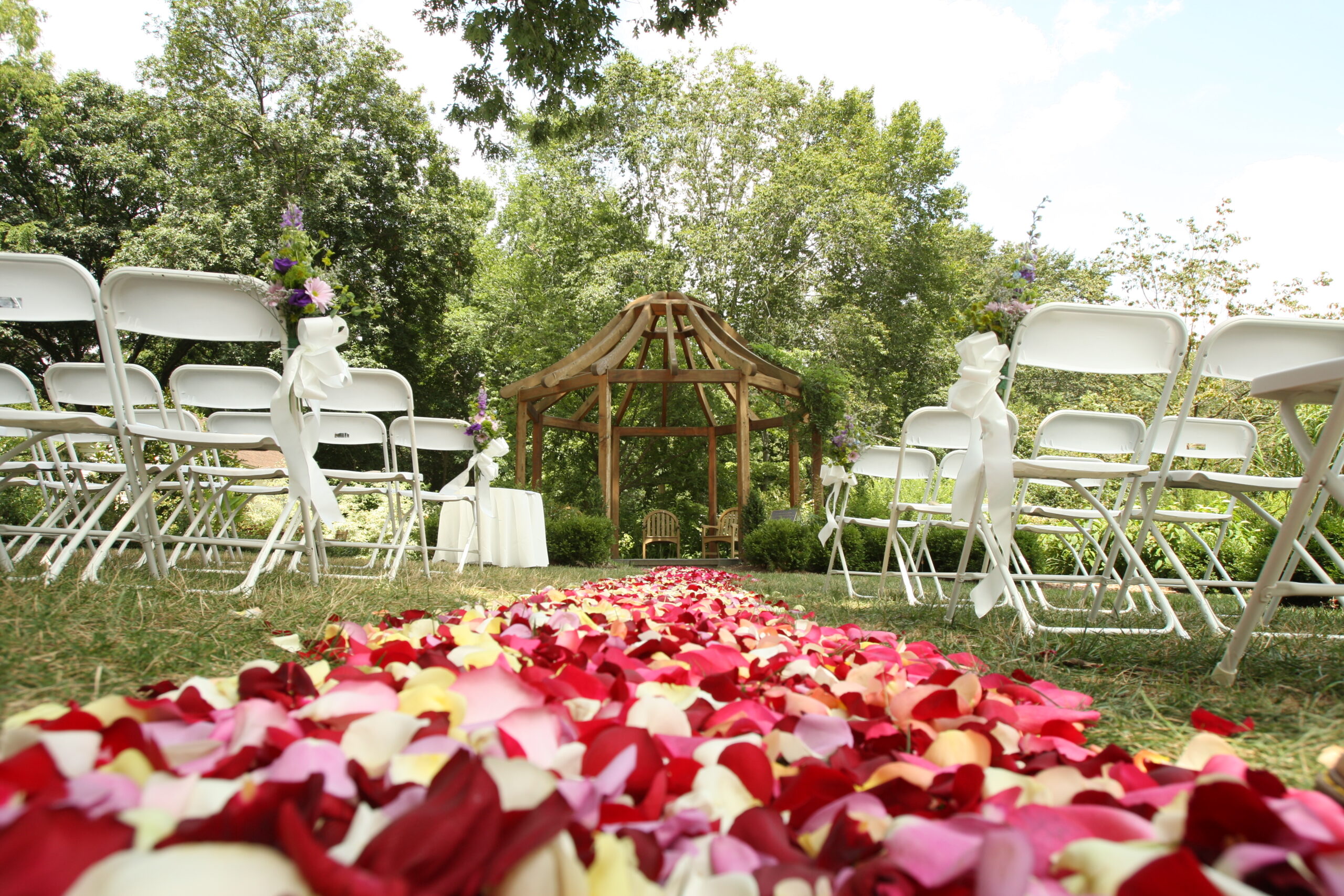 Consider Rutgers Gardens for your next event such as weddings and parties.